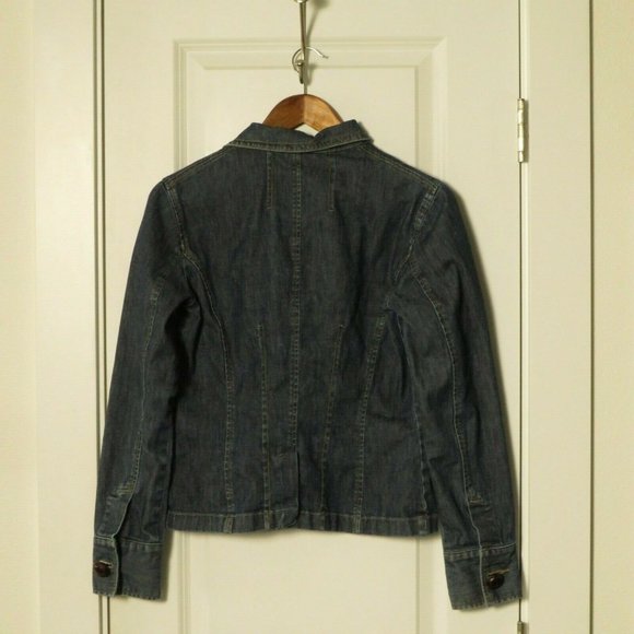 Halogen Fitted Jean Jacket Size M - Picture 4 of 5